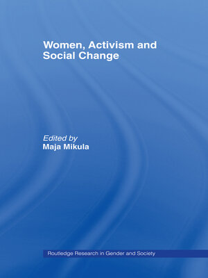 cover image of Women, Activism and Social Change